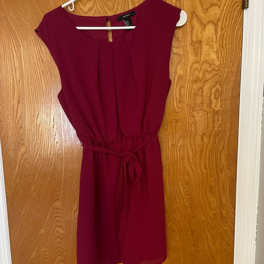 Red dress